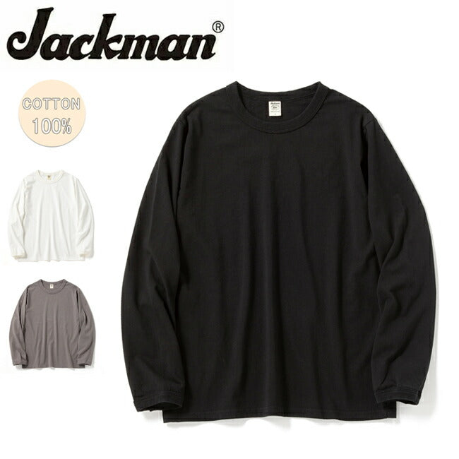 Jackman ジャックマン Lead-Off LS T-Shirt リードオフロングスリーブTシャツ JM5315