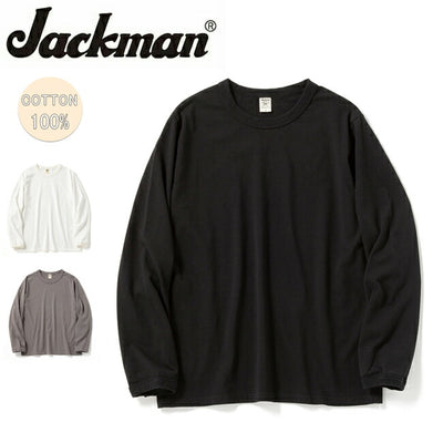 Jackman ジャックマン Lead-Off LS T-Shirt リードオフロングスリーブTシャツ JM5315