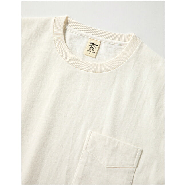 Jackman ジャックマン Dotsume Pocket T-Shirt ドツメポケットTシャツ JM5445