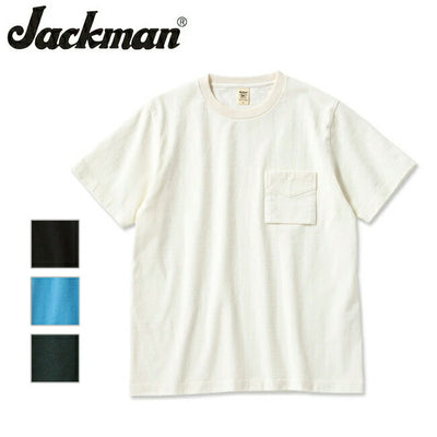 Jackman ジャックマン Dotsume Pocket T-Shirt ドツメポケットTシャツ JM5445