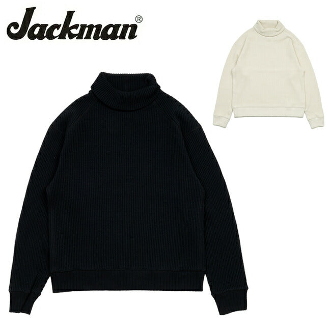Jackman ジャックマン Waffle Highneck ワッフルハイネック JM7468