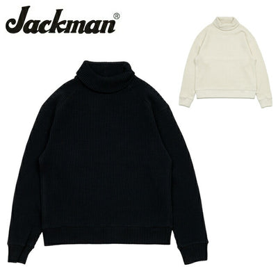 Jackman ジャックマン Waffle Highneck ワッフルハイネック JM7468