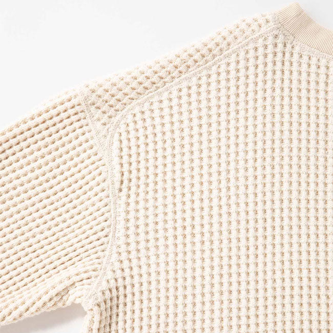 Jackman ジャックマン Waffle Crewneck ワッフルクルーネック JM7479