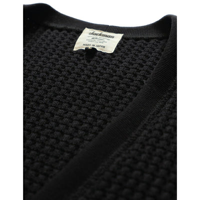 Jackman ジャックマン Waffle Cardigan ワッフルカーディガン JM8479