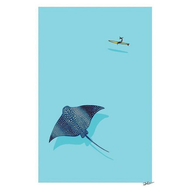 JONAS CLAESSON ジョナスクレアッソン EAGLE-RAY イーグルレイ A4 額