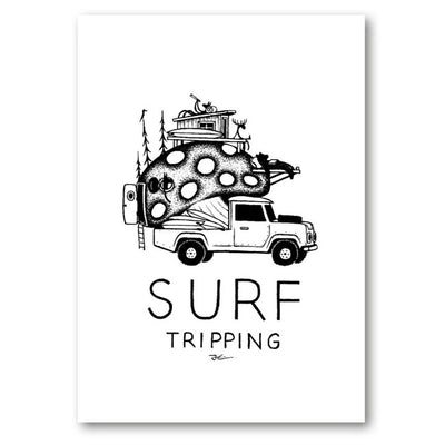 JONAS CLAESSON ジョナスクレアッソン SURF TRIPPING サーフトリッピング A4 額セット AJ60FZ06A4