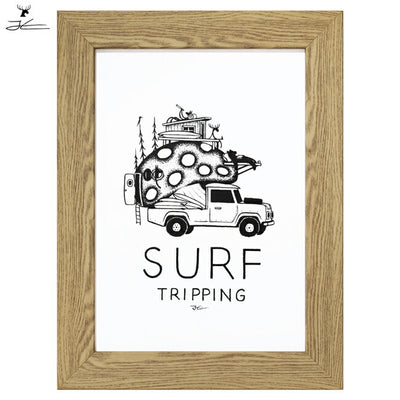 JONAS CLAESSON ジョナスクレアッソン SURF TRIPPING サーフトリッピング A4 額セット AJ60FZ06A4