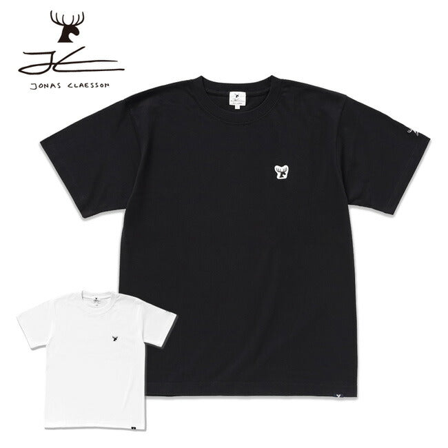 JONAS CLAESSON ジョナスクレアッソン 十牛図 JONASロゴワッペンTシャツ
