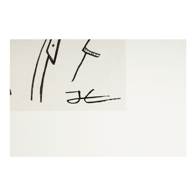 JONAS CLAESSON ジョナスクレアッソン HAPPY CAMPER ハッピーキャンパー A2 額(白)セット