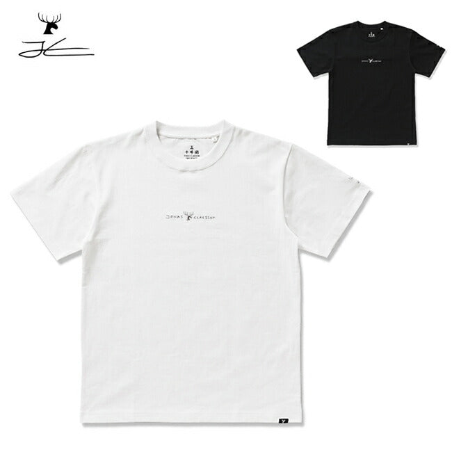 JONAS CLAESSON ジョナスクレアッソン 十牛図 JONASロゴ 刺繍Tシャツ ASHY-20727MM