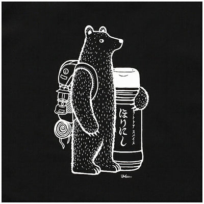 JONAS CLAESSON ジョナスクレアッソン ほりにしBEARプリントTシャツ ASHY-20777MM