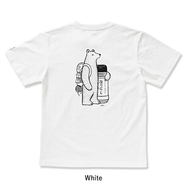 JONAS CLAESSON ジョナスクレアッソン ほりにしBEARプリントTシャツ ASHY-20777MM