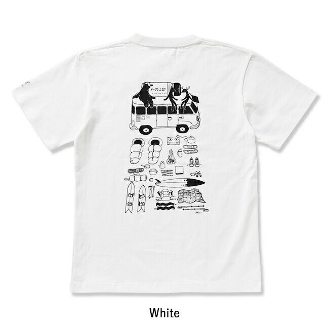 JONAS CLAESSON ジョナスクレアッソン ほりにしVANプリントTシャツ ASHY-20778MM