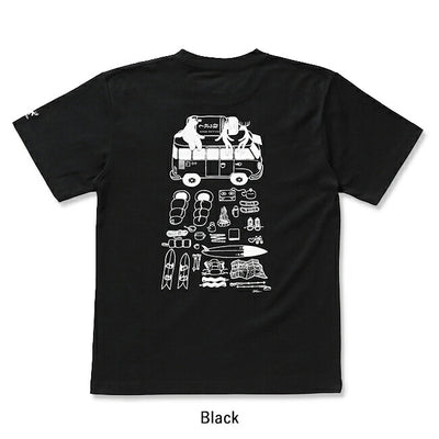 JONAS CLAESSON ジョナスクレアッソン ほりにしVANプリントTシャツ ASHY-20778MM