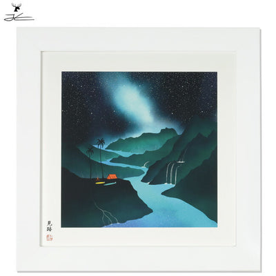 JONAS CLAESSON ジョナスクレアッソン 「十牛図」見跡 The Path S(250×250mm)