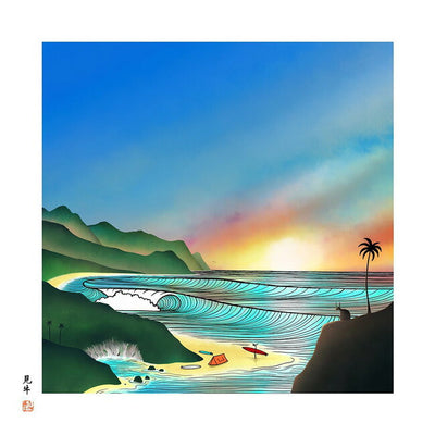 JONAS CLAESSON ジョナスクレアッソン 「十牛図」見牛 The Bay S(250×250mm)