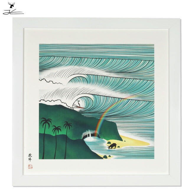 JONAS CLAESSON ジョナスクレアッソン 「十牛図」牧牛 Harmony In Motion M(410×410mm)