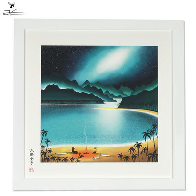 JONAS CLAESSON ジョナスクレアッソン 「十牛図」入墨垂手 Love Friends and bonfire M(410×410mm)