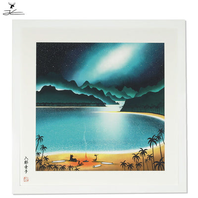 JONAS CLAESSON ジョナスクレアッソン 「十牛図」入墨垂手 Love Friends and bonfire L(610×610mm)