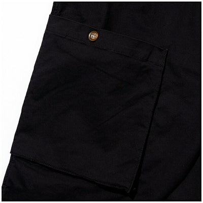 JONAS CLAESSON ジョナスクレアッソン Big Silhouette Nylon Open Collar Shirt ビッグシルエットナイロンオープンカラーシャツ