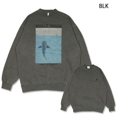 JONAS CLAESSON ジョナスクレアッソン WHALE SHARK CREW SWEAT  ホエールシャーククルースウェット