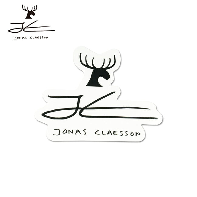 JONAS CLAESSON ジョナスクレアッソン ジョナスステッカー(大 69×53mm)