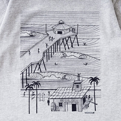 JONAS CLAESSON ジョナスクレアッソン Pier Surfing Tee ピアサーフィンティー JC-215