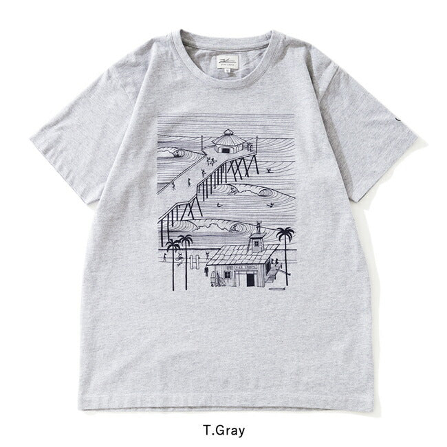 JONAS CLAESSON ジョナスクレアッソン Pier Surfing Tee ピアサーフィンティー JC-215