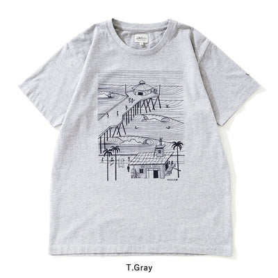 JONAS CLAESSON ジョナスクレアッソン Pier Surfing Tee ピアサーフィンティー JC-215
