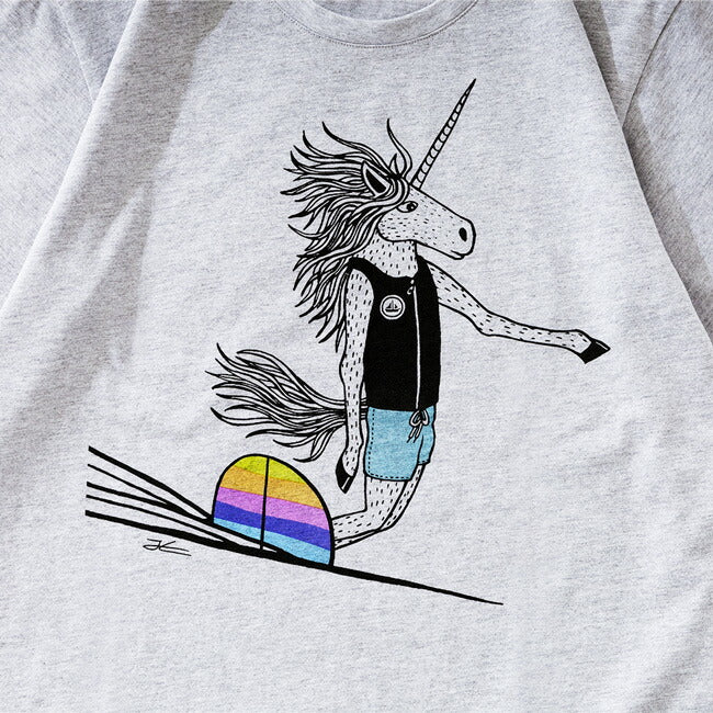 JONAS CLAESSON ジョナスクレアッソン Surfing Unicorn Tee サーフィングユニコーンティー JC-213