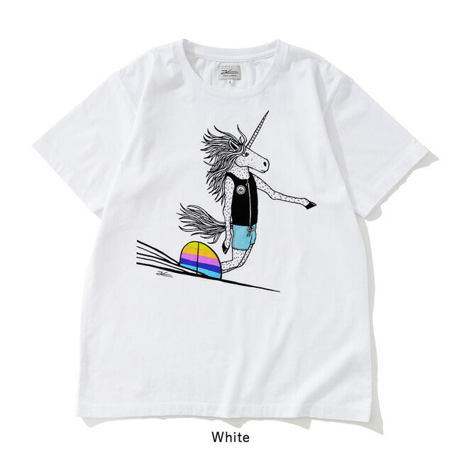 JONAS CLAESSON ジョナスクレアッソン Surfing Unicorn Tee サーフィングユニコーンティー JC-213