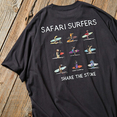 JONAS CLAESSON ジョナスクレアッソン Safari Surfers Tee サファリサーファーズティー 242-12246