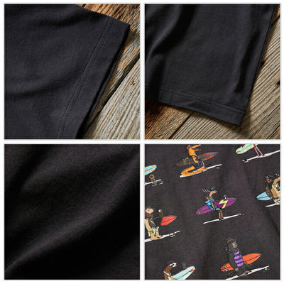 JONAS CLAESSON ジョナスクレアッソン Safari Surfers Tee サファリサーファーズティー 242-12246