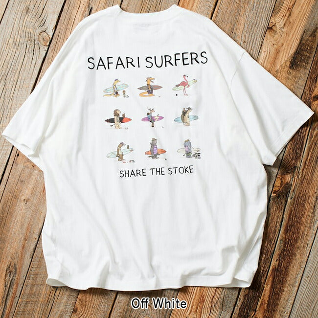 JONAS CLAESSON ジョナスクレアッソン Safari Surfers Tee サファリサーファーズティー 242-12246