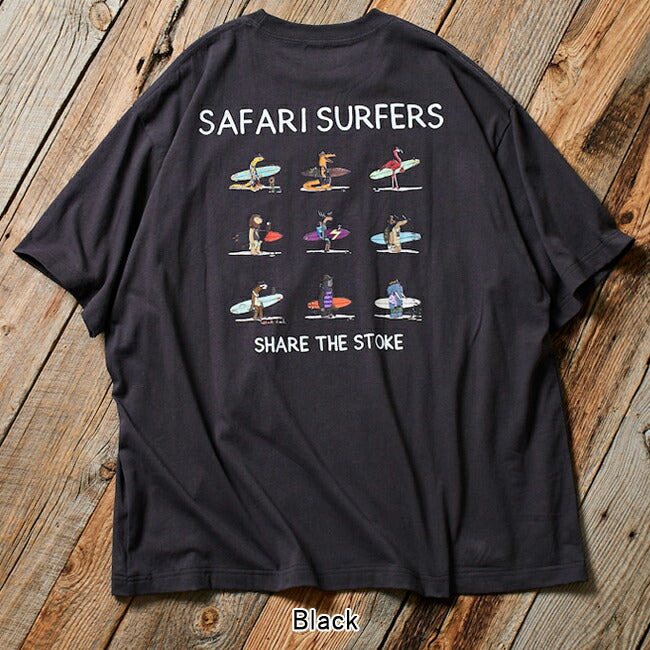 JONAS CLAESSON ジョナスクレアッソン Safari Surfers Tee サファリサーファーズティー 242-12246