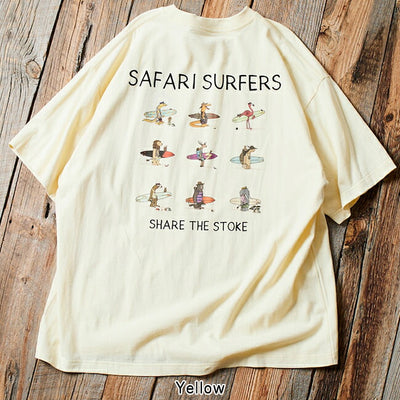 JONAS CLAESSON ジョナスクレアッソン Safari Surfers Tee サファリサーファーズティー 242-12246