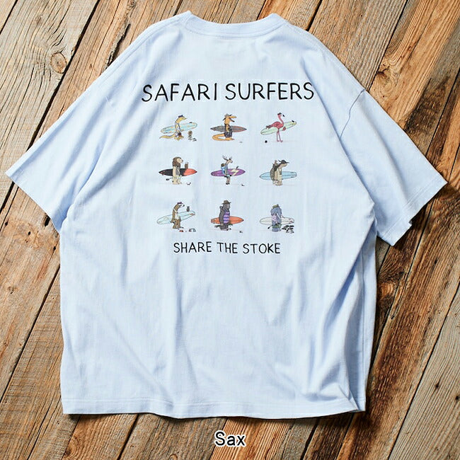 JONAS CLAESSON ジョナスクレアッソン Safari Surfers Tee サファリサーファーズティー 242-12246