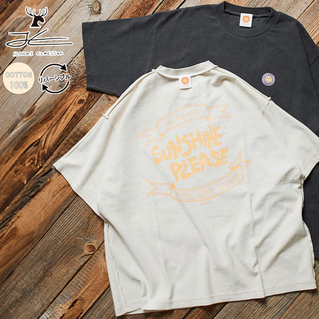 JONAS CLAESSON ジョナスクレアッソン Insideout Sunshine Please Tee インサイドアウトサンシャインプリーズティー 242-12251