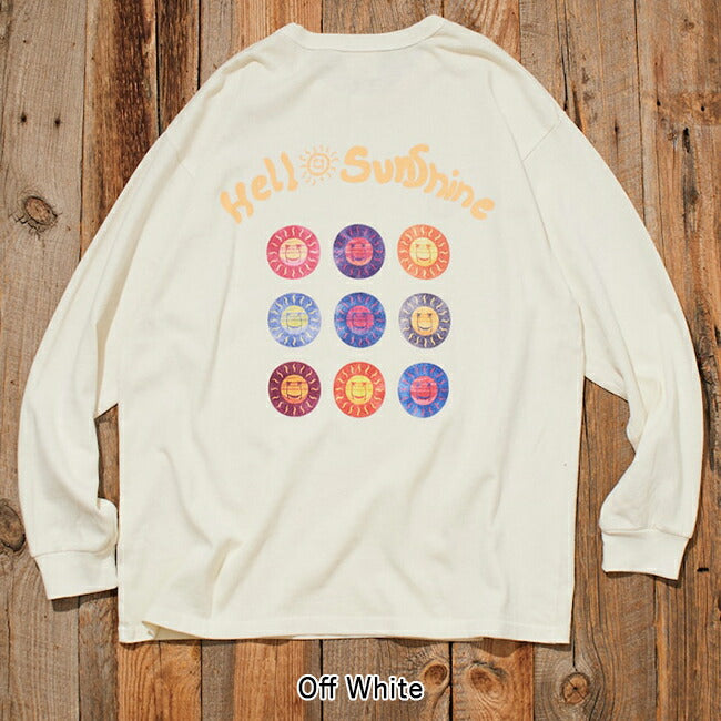 JONAS CLAESSON ジョナスクレアッソン Insideout Hello Sunshine L/S Tee インサイドアウトハローサンシャインロングスリーブティー 243-1241