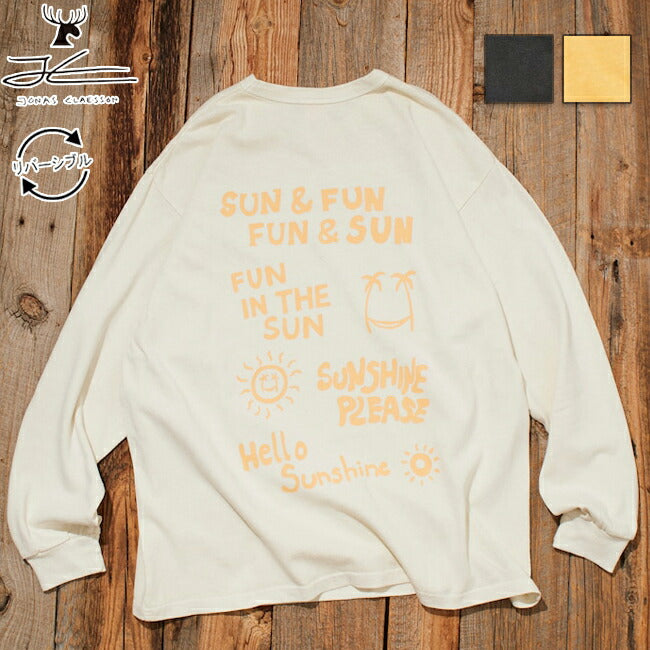 JONAS CLAESSON ジョナスクレアッソン Insideout Sun Fun L/S Tee インサイドアウトサンファンロングスリーブティー 243-1239