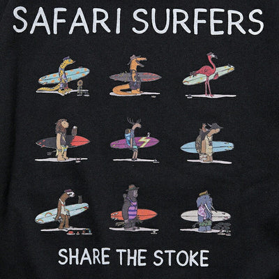 JONAS CLAESSON ジョナスクレアッソン Safari Surfers P/O Sweat サファリサーファーズプルオーバースウェット 243-1233