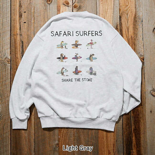 JONAS CLAESSON ジョナスクレアッソン Safari Surfers P/O Sweat サファリサーファーズプルオーバースウェット 243-1233