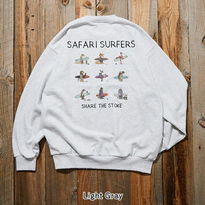 JONAS CLAESSON ジョナスクレアッソン Safari Surfers P/O Sweat サファリサーファーズプルオーバースウェット 243-1233