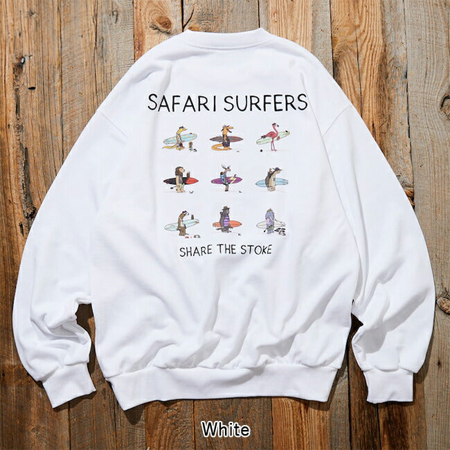 JONAS CLAESSON ジョナスクレアッソン Safari Surfers P/O Sweat サファリサーファーズプルオーバースウェット 243-1233