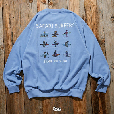 JONAS CLAESSON ジョナスクレアッソン Safari Surfers P/O Sweat サファリサーファーズプルオーバースウェット 243-1233