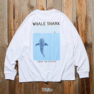 JONAS CLAESSON ジョナスクレアッソン Whale Shark L/S Tee ホエールシャークロングスリーブティー 243-1229
