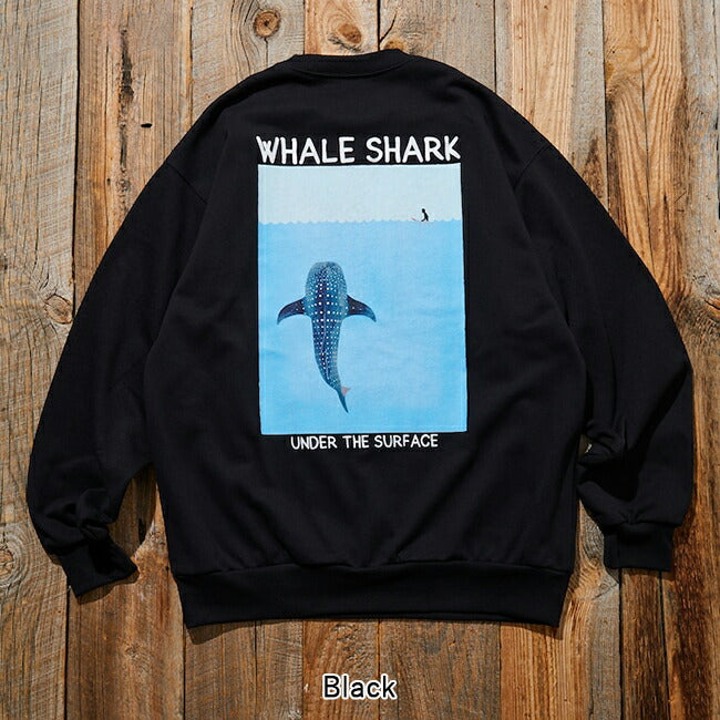 JONAS CLAESSON ジョナスクレアッソン Whale Shark P/O Sweat ホエールシャークプルオーバースウェット 243-1232