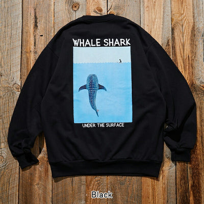 JONAS CLAESSON ジョナスクレアッソン Whale Shark P/O Sweat ホエールシャークプルオーバースウェット 243-1232