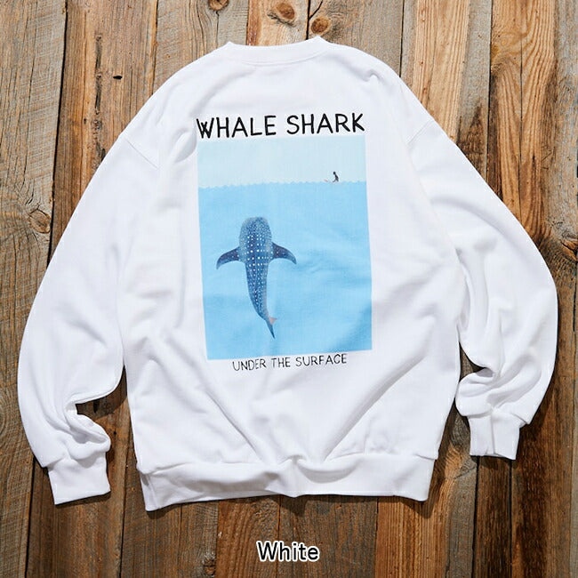 JONAS CLAESSON ジョナスクレアッソン Whale Shark P/O Sweat ホエールシャークプルオーバースウェット 243-1232