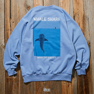 JONAS CLAESSON ジョナスクレアッソン Whale Shark P/O Sweat ホエールシャークプルオーバースウェット 243-1232